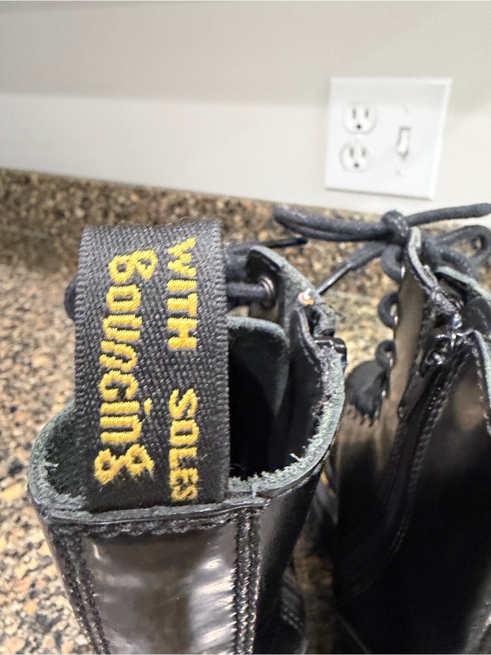 Dr. Martens Jadon Platform Lace-Up Boot in Black ladies 6 - Picture 8 of 10